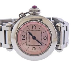 Cartier Pasha Ladies 2973 Pink Dial